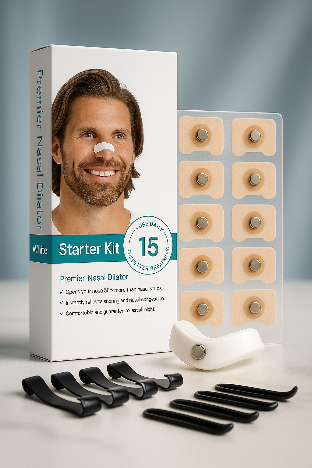 BoostIn™ - Kit de Dilatateurs Nasaux Magnétiques Anti Ronflements Ma boutique Laboutiquedodo