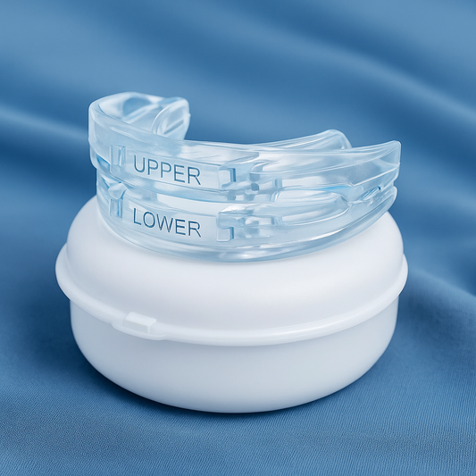 Orthèse Anti-Ronflement Avancée™ – Gouttière Mandibulaire Ajustable (avec boîte) La Boutique Dodo Laboutiquedodo