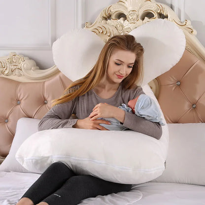 Giga Oreiller de Grossesse – Confort Absolu pour un Sommeil Réparateur