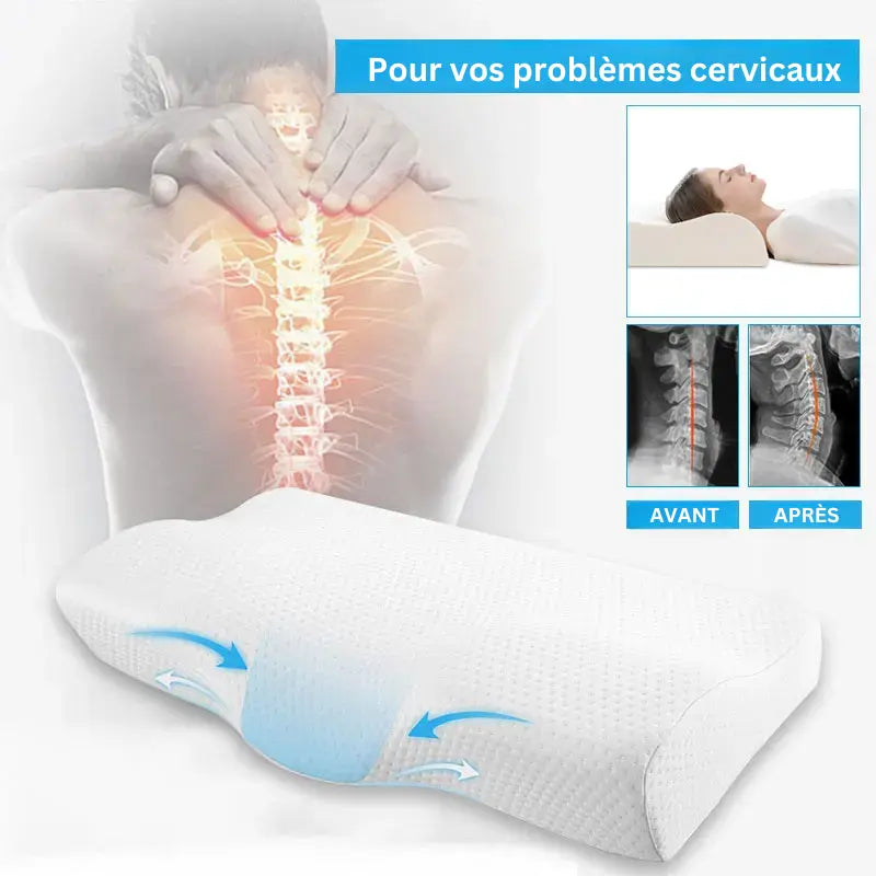 L'Oreiller Dodo - Oreiller Orthopédique en Mousse à Mémoire de Forme Ma boutique