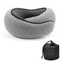 Travel Neck Pillow Memory Foam U-shaped Pillow Snail Style Travel Neck Support Portable Adjustable Soft Noon Break Sleep Pillows La Boutique Dodo Laboutiquedodo